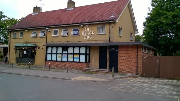 Black Dog, Northgate, Crawley, West Sussex. (Pub, External, Key). Published on 20-08-2015