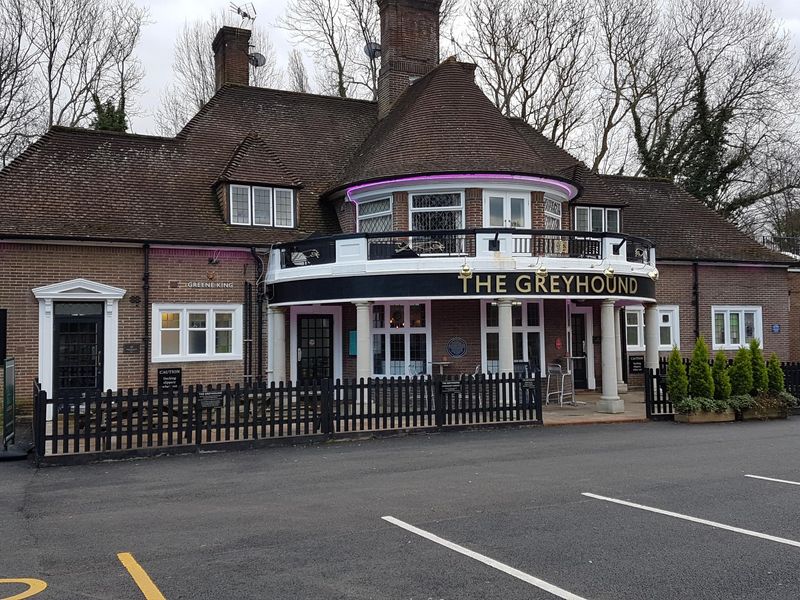 Greyhound, Tinsley Green, Crawley. (Pub, External, Key). Published on 17-02-2020