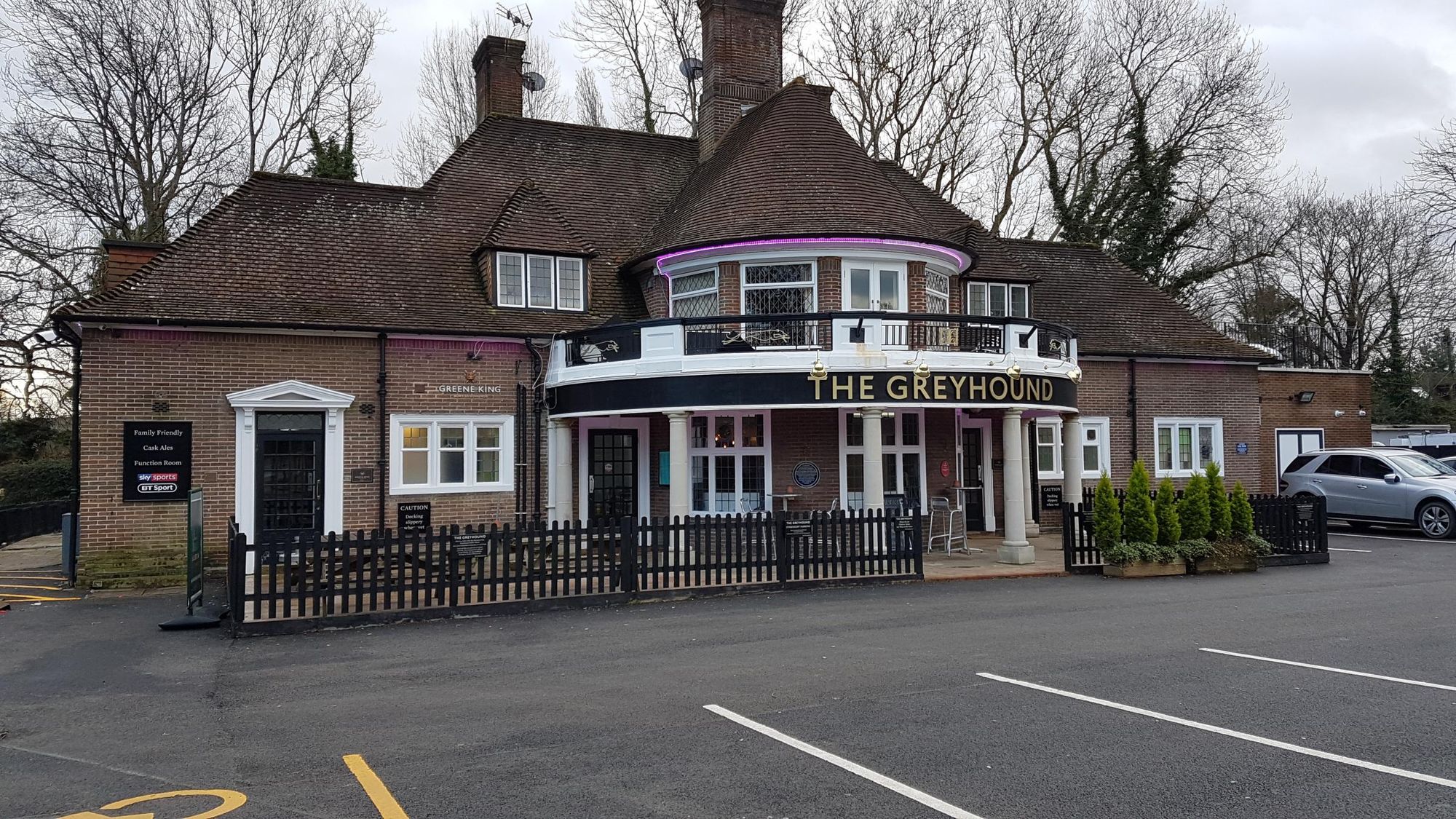 Greyhound, Tinsley Green, Crawley. (Pub, External, Key). Published on 17-02-2020