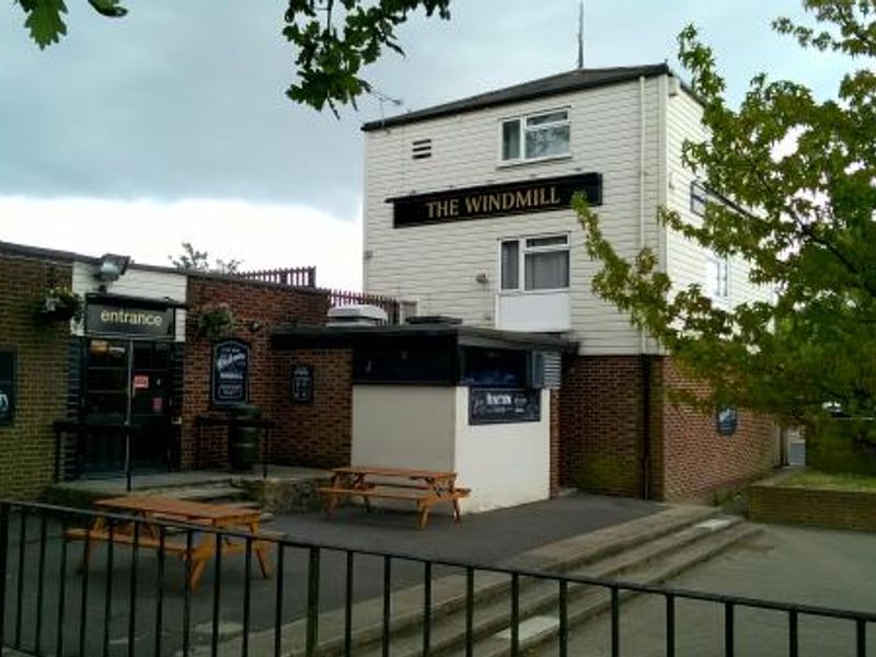 Windmill, Gossops Green, Crawley. (Pub, External, Key). Published on 17-08-2015