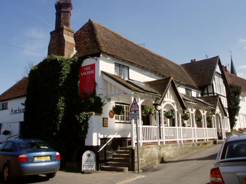 Anchor Inn, Hartfield. (Pub, External, Key). Published on 27-12-2012