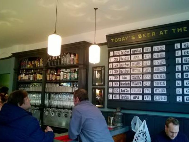 Anchor tap, Horsham ale list 12/2/2016. (Pub, Bar). Published on 13-02-2016