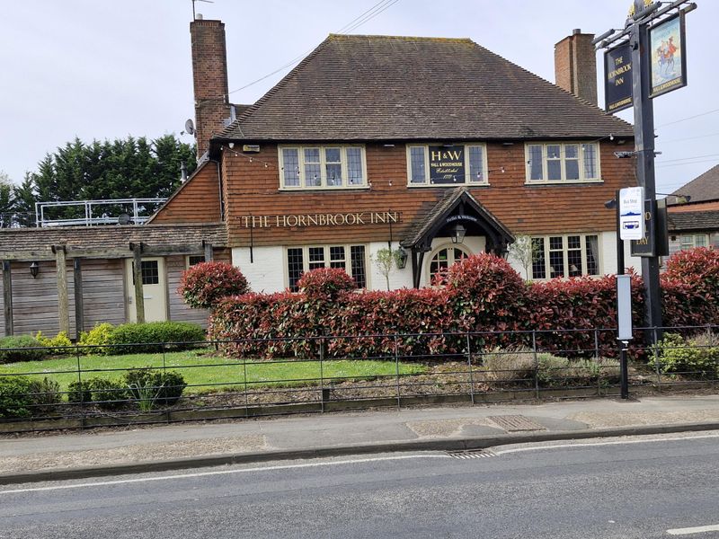 Hornbrook, Horsham. (Pub, External, Key). Published on 16-04-2024