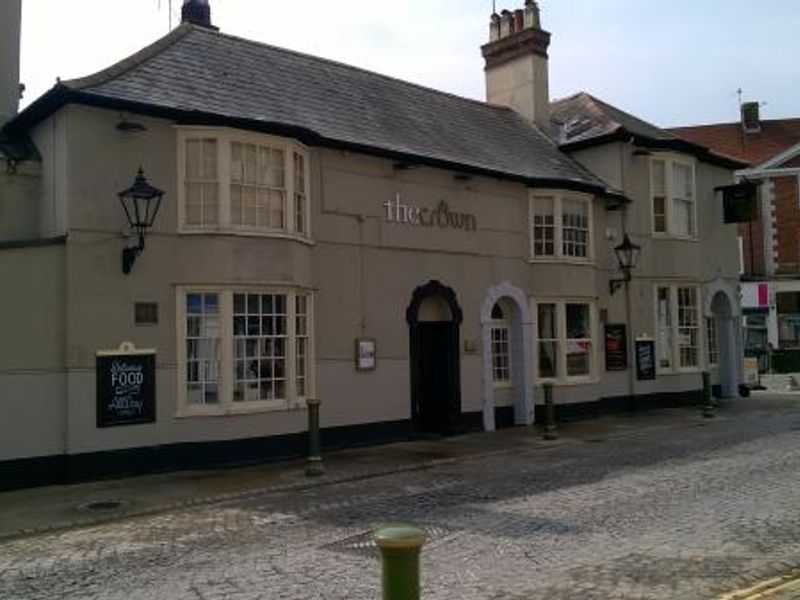 Crown Hotel, Horsham, Side Entrance. (Pub, External). Published on 13-08-2015