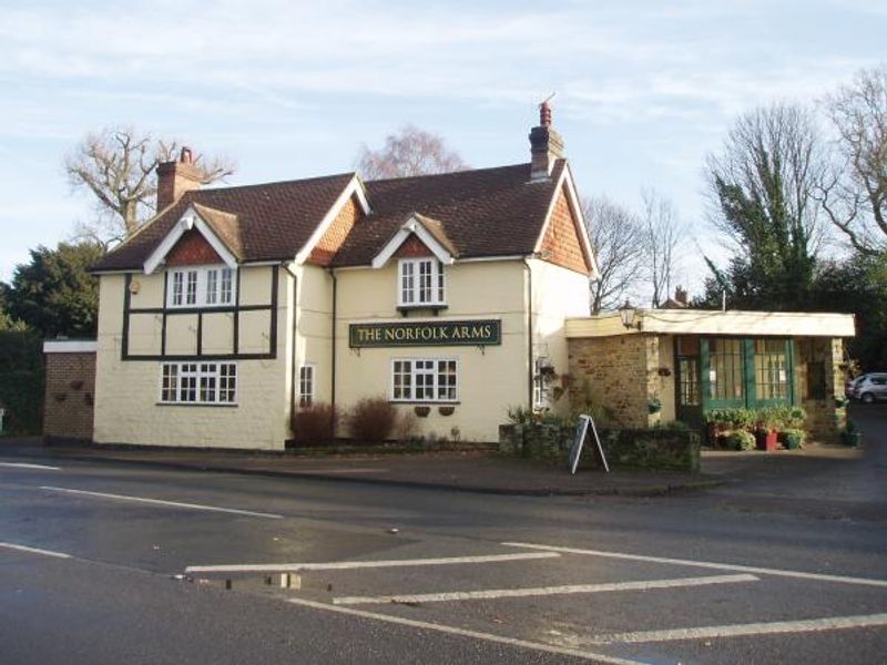 Norfolk Arms, Horsham. (Pub, External, Key). Published on 27-12-2012