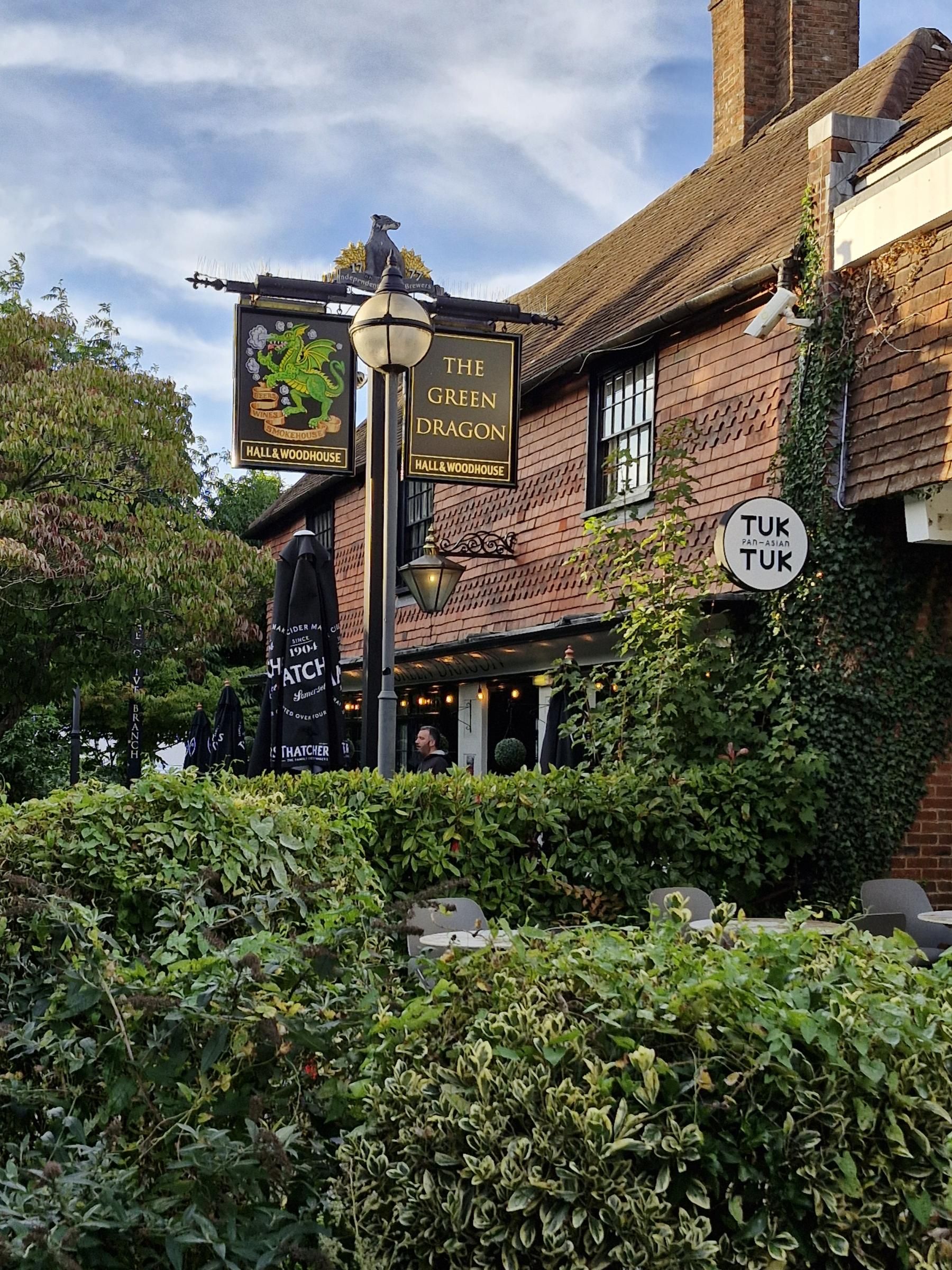 Pub Sign Green Dragon, Horsham. (Pub, Sign). Published on 25-09-2025