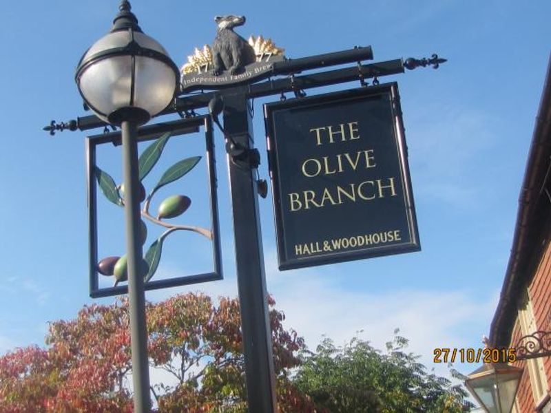 THE OLIVE TREE SIGN. (External, Sign). Published on 28-10-2015