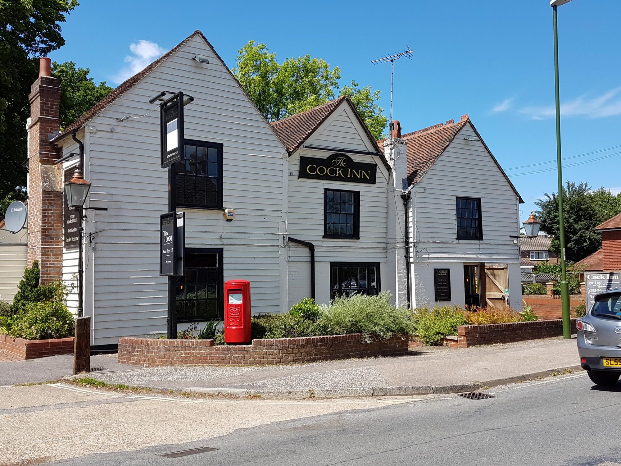 Cock Inn Souhthwater from the road. (Pub, Key). Published on 11-06-2017