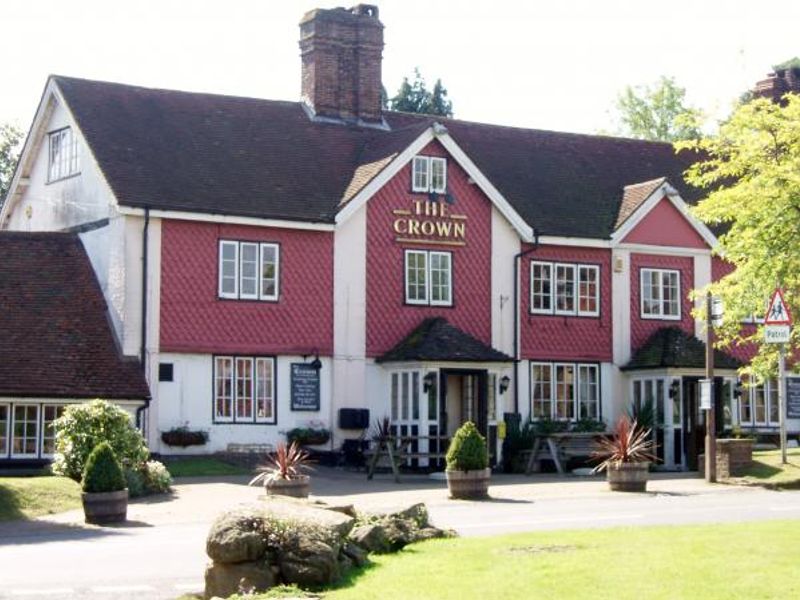 Crown, Turners Hill. (Pub, External, Key). Published on 24-12-2012