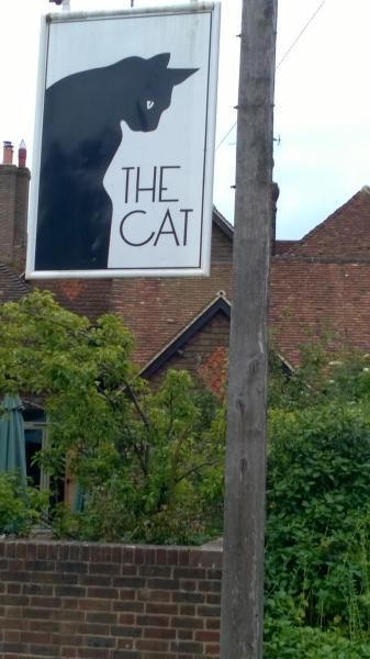 Cat Inn, West Hoathly - pub sign. (Pub, Sign). Published on 19-08-2015