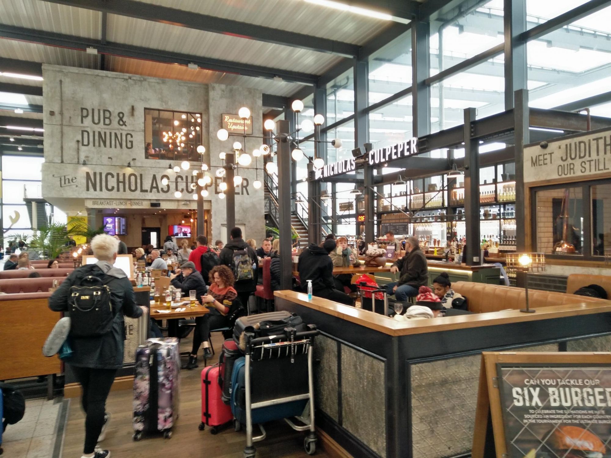Nicholas Culpeper, Gatwick Airport (Photo:Pete Horn 07/03/2020). (Pub). Published on 21-05-2020