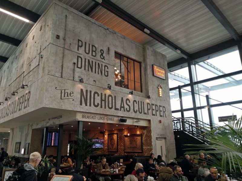 Nicholas Culpeper, Gatwick Airport (Photo:Pete Horn 07/03/2020). (Pub). Published on 21-05-2020 