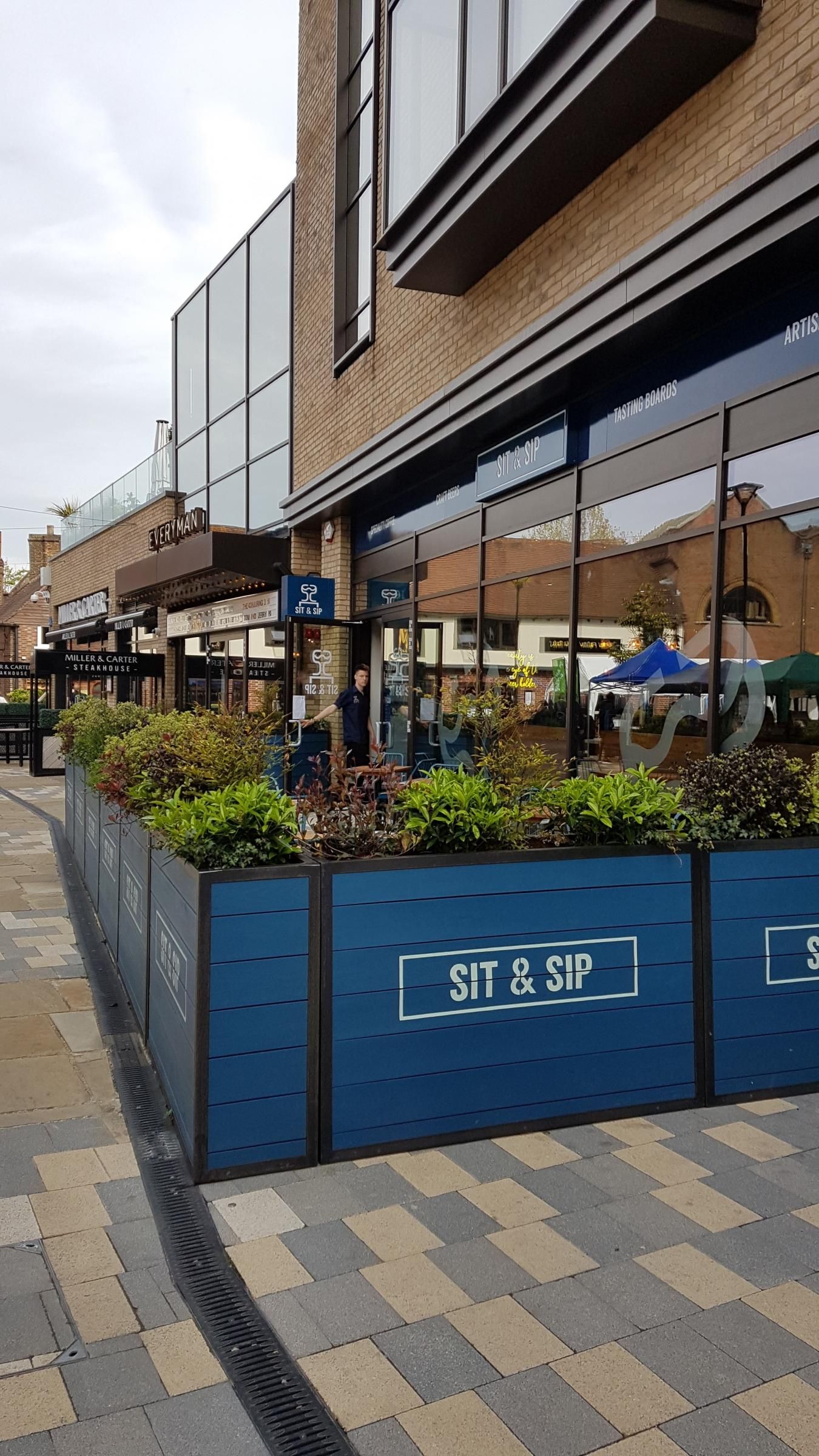 Sit&Sip Piries Place Horsham. (Pub, External). Published on 30-05-2021