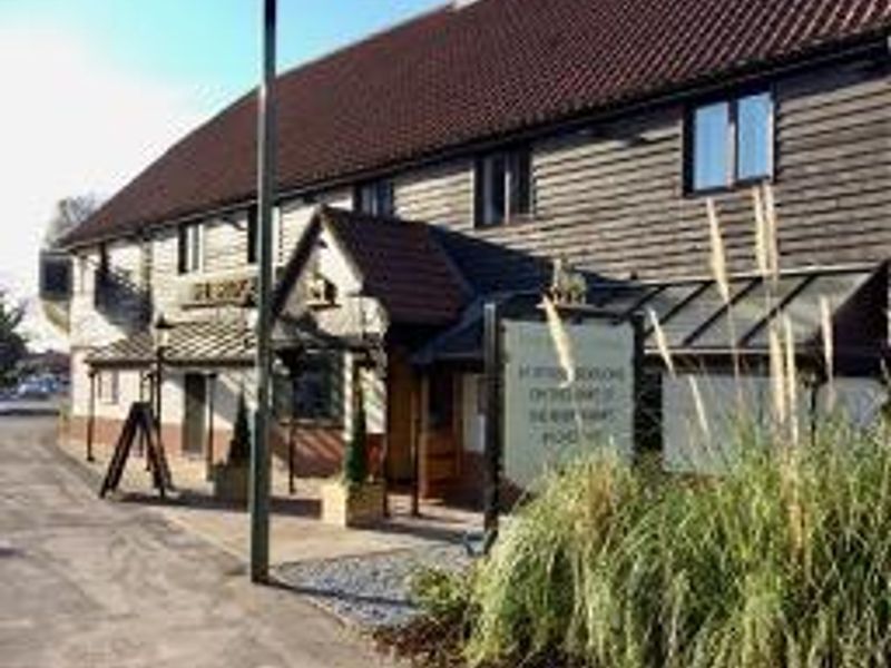 Bridge Hotel Chertsey from street. (Pub, External, Key). Published on 25-03-2019
