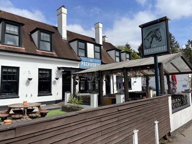 Pack Horse Front Patio. (Pub, External, Garden). Published on 24-04-2025