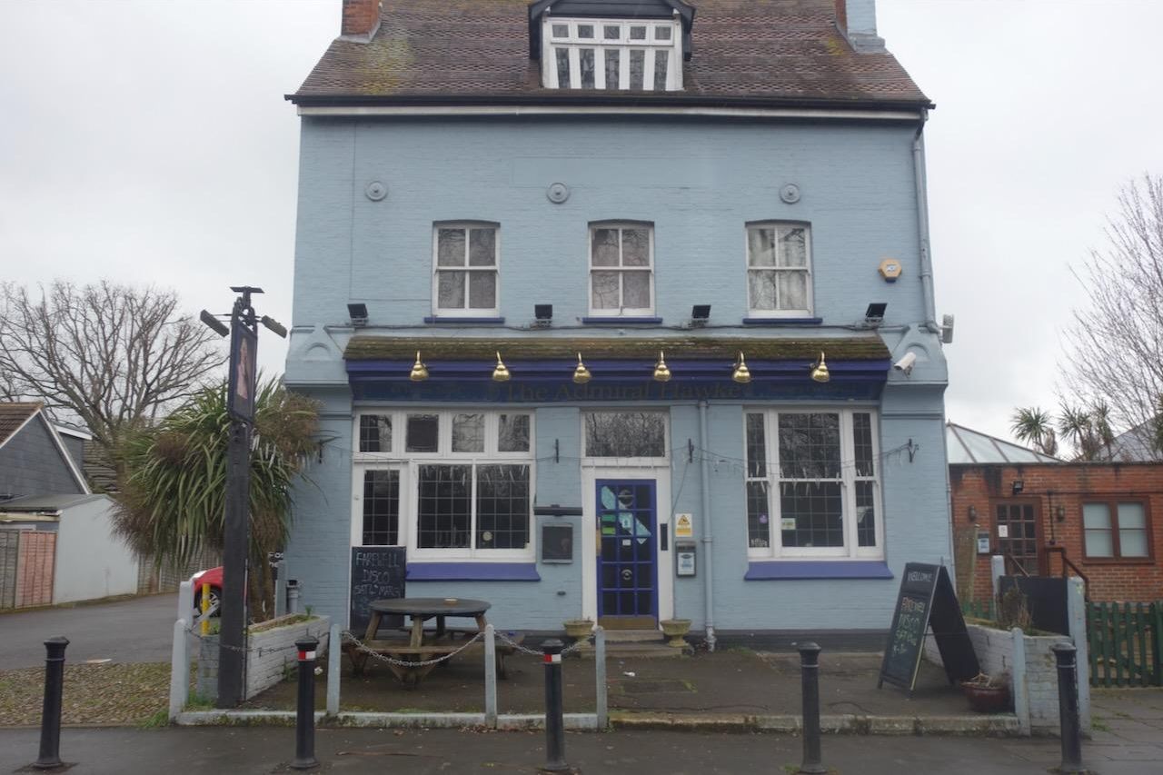 Admiral Hawke Sunbury Exterior 2023-03-07. (Pub, Key). Published on 07-03-2023