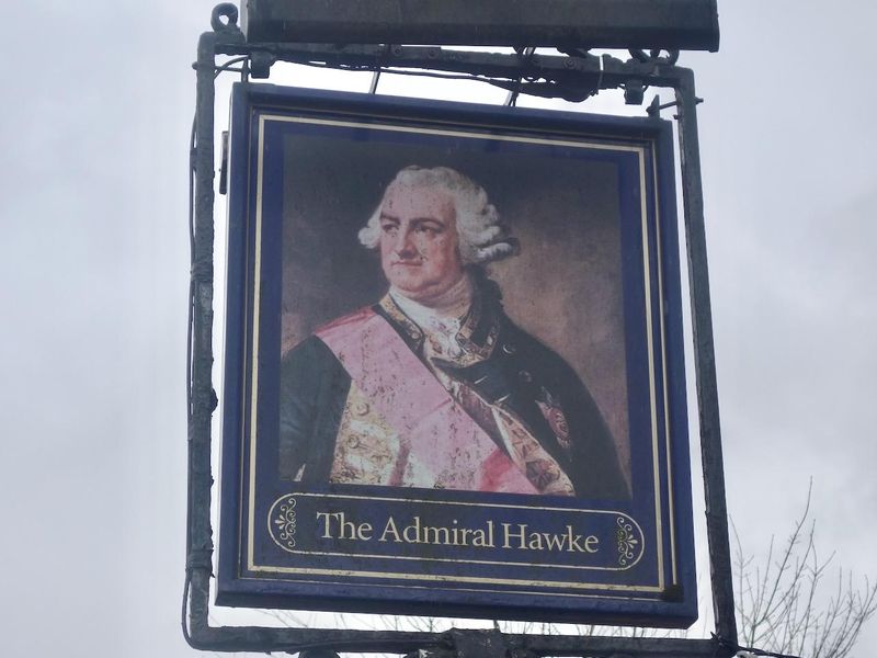 Admiral Hawke Sunbury Sign 2023-03-07. (Pub, Sign). Published on 07-03-2023 