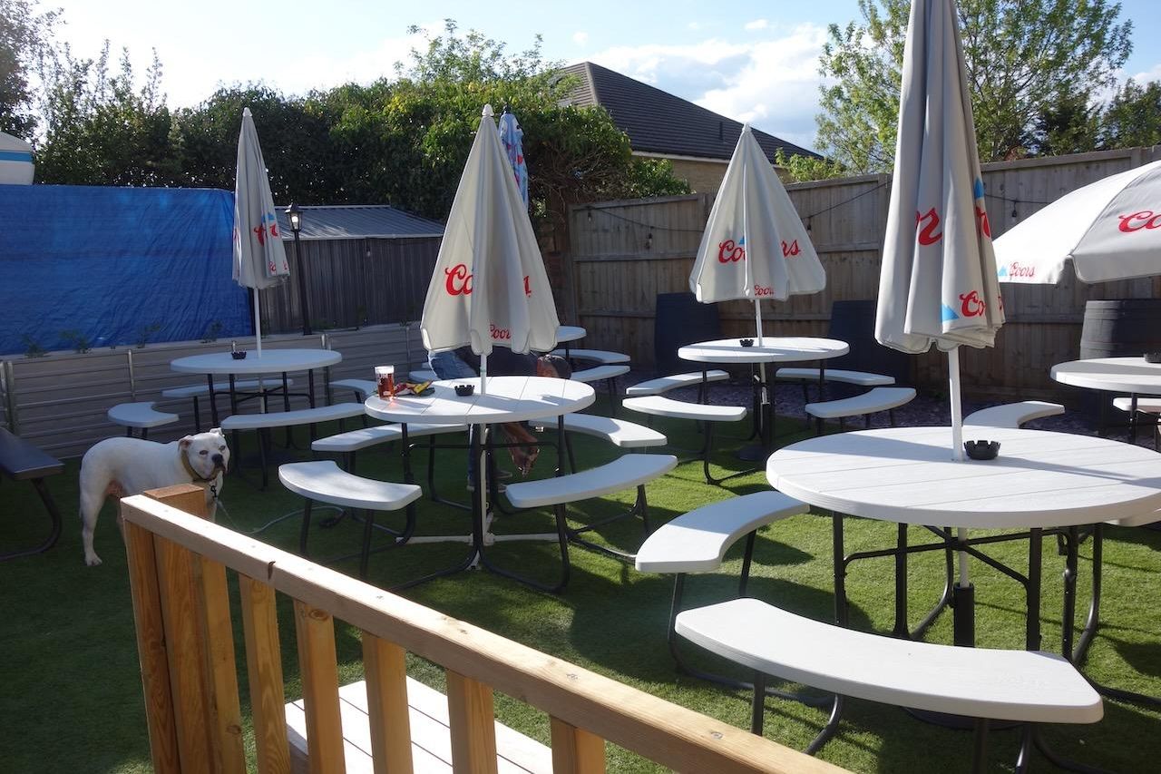 Admiral Hawke Rear Garden. (Pub, Garden). Published on 20-04-2025