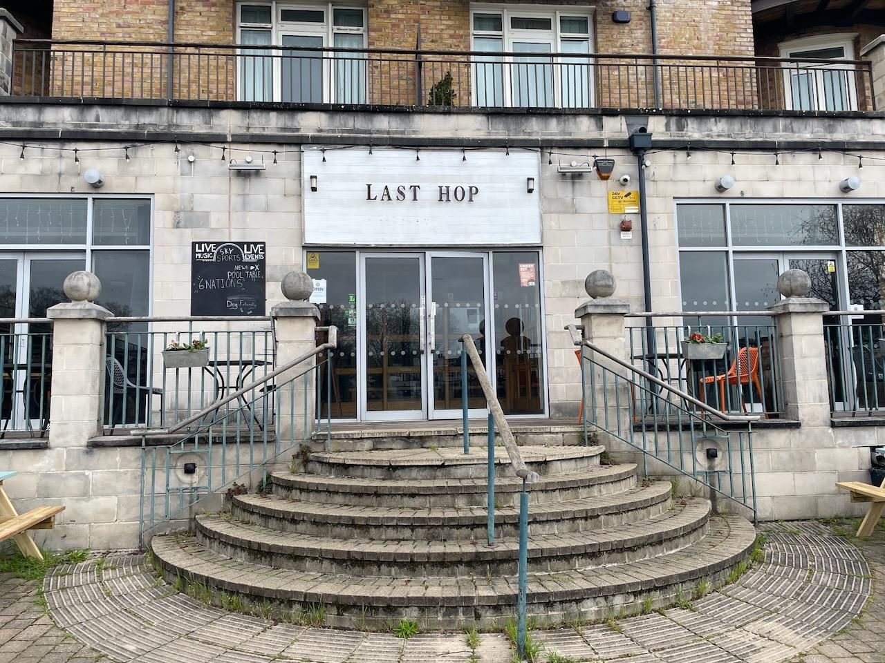 Last Hop Exterior. (Pub, External, Key). Published on 29-03-2026