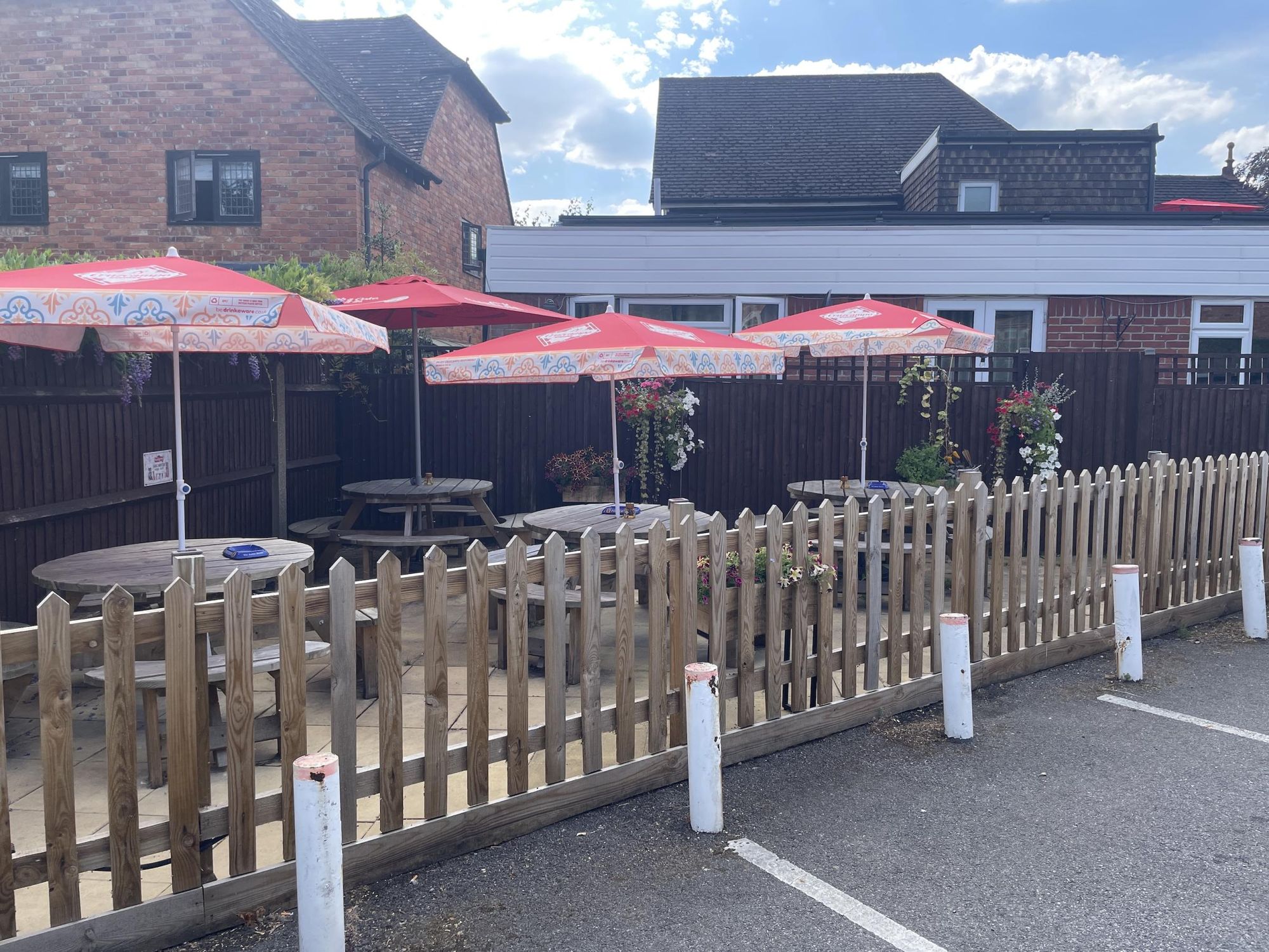 Ottershaw Social Club 2 Rear Patio. (Garden). Published on 03-08-2026