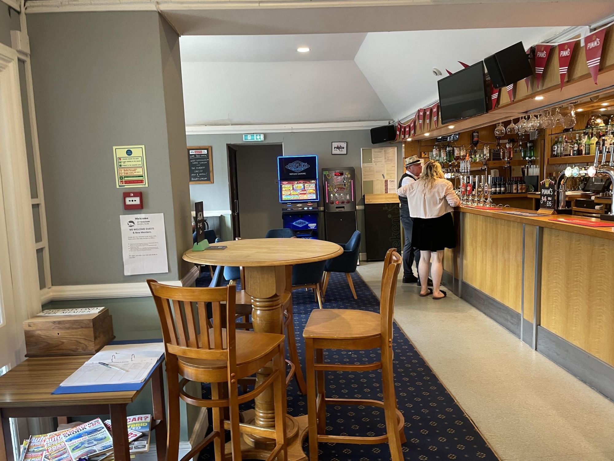 Ottershaw Social Club 3 Bar. (Bar). Published on 03-08-2026
