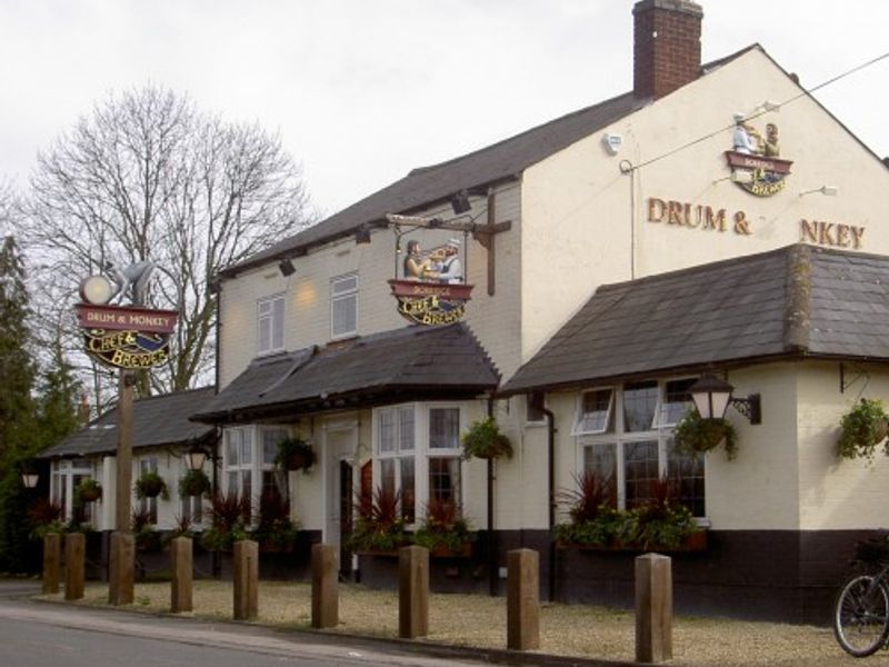 Drum & Monkey, Dorridge. (Pub, External). Published on 18-03-2014
