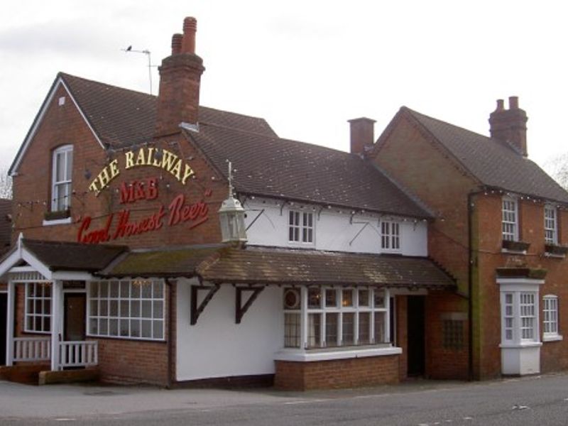 The Railway, Dorridge. (Pub, External). Published on 18-03-2014 