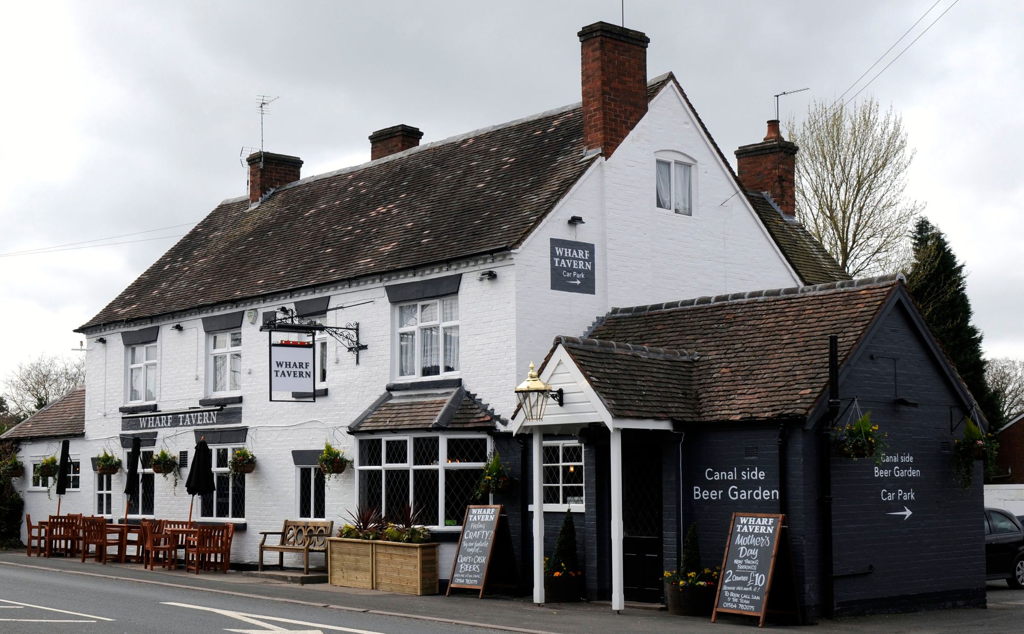 The Wharf, Hockley Heath. (Pub, External). Published on 20-03-2014