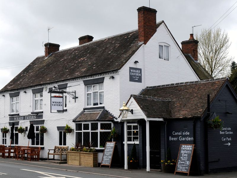 The Wharf, Hockley Heath. (Pub, External). Published on 20-03-2014