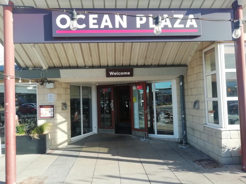 Ocean Laza entrance 27.9.24 (Richard Nelson). (Pub, External, Key). Published on 23-11-2024