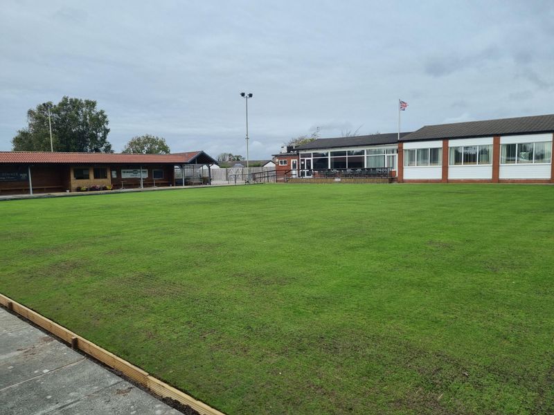 Clubhouse building & bowling green. (Pub, External). Published on 29-10-2025 