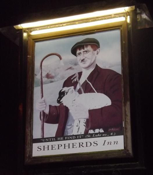Shepherd Melmerby sign. (Pub, Sign). Published on 11-05-2014