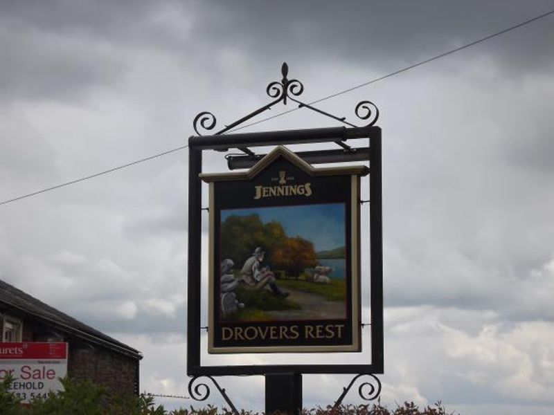 Drovers Rest Monkhill ign. (Pub, Sign). Published on 14-04-2014