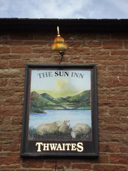 Sun Inn Newton Reigny sign. (Pub, Sign). Published on 02-06-2014