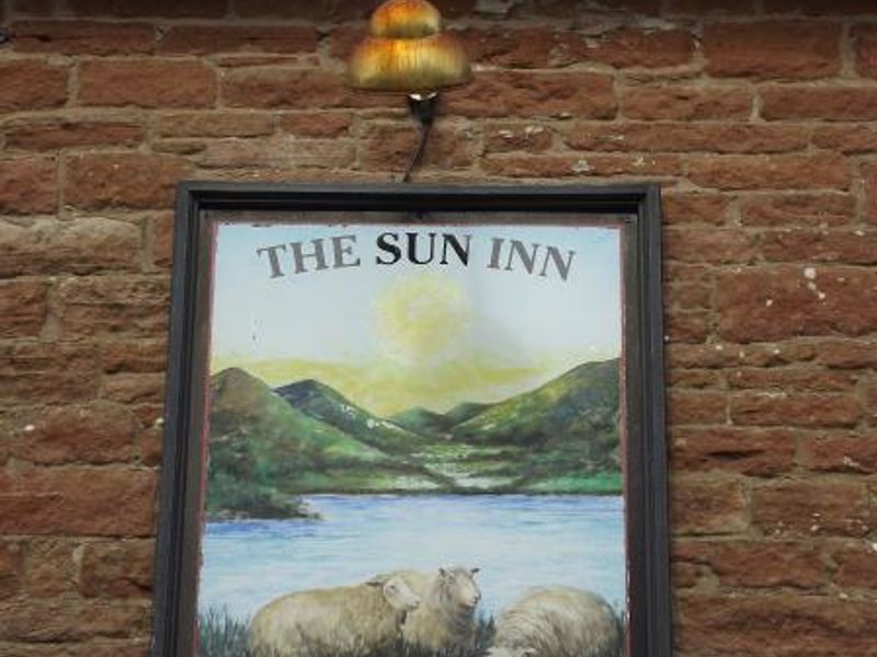 Sun Inn Newton Reigny sign. (Pub, Sign). Published on 02-06-2014