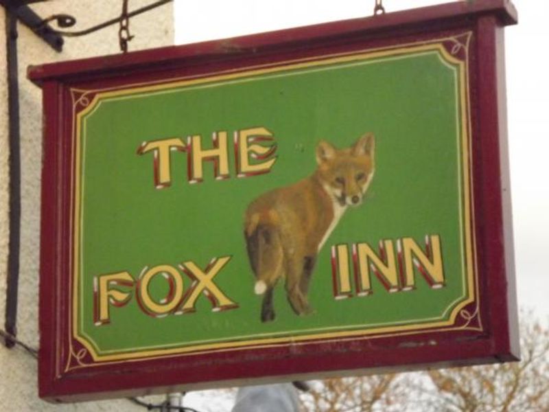 Fox Inn Ousby sign. (Pub, Sign). Published on 17-05-2014