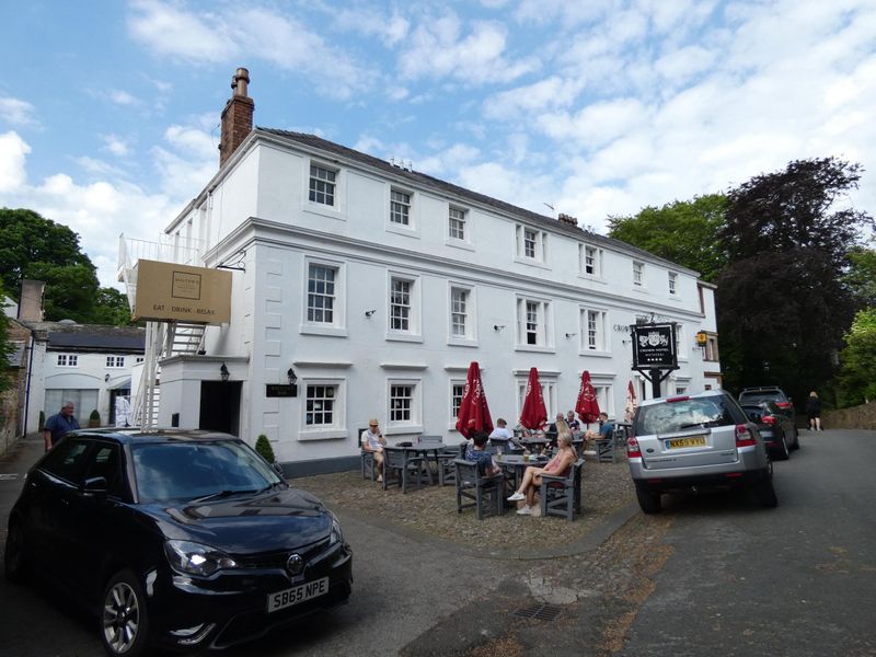 Crown Hotel, Wetheral (Mike Tuer May 2024). (Pub, External, Key). Published on 09-07-2024