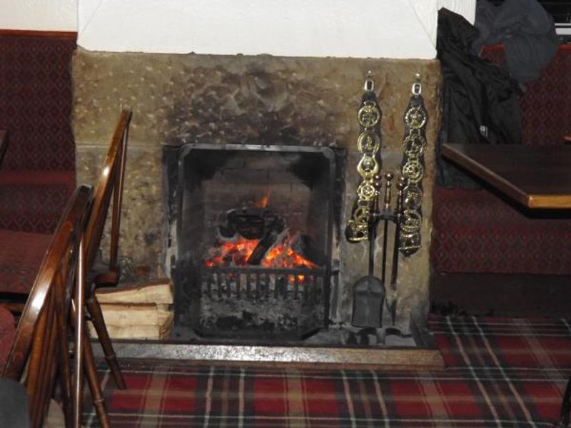 Wheatsheaf Wetheral fireplace. (Pub, Bar). Published on 23-05-2014