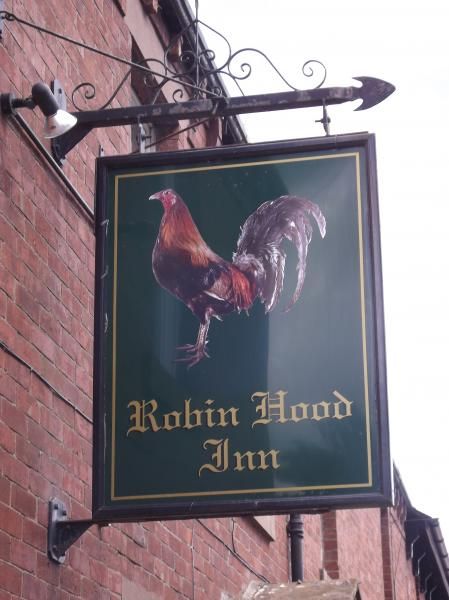 Robin Hood Smithfield sig. (Pub, Sign). Published on 26-05-2014