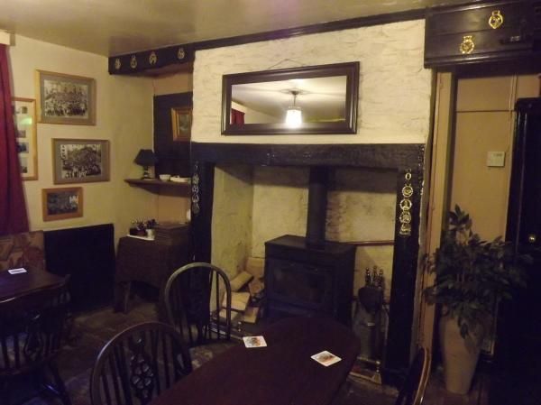 George & Dragon Garrigill fireplace. (Pub, Bar). Published on 15-04-2014