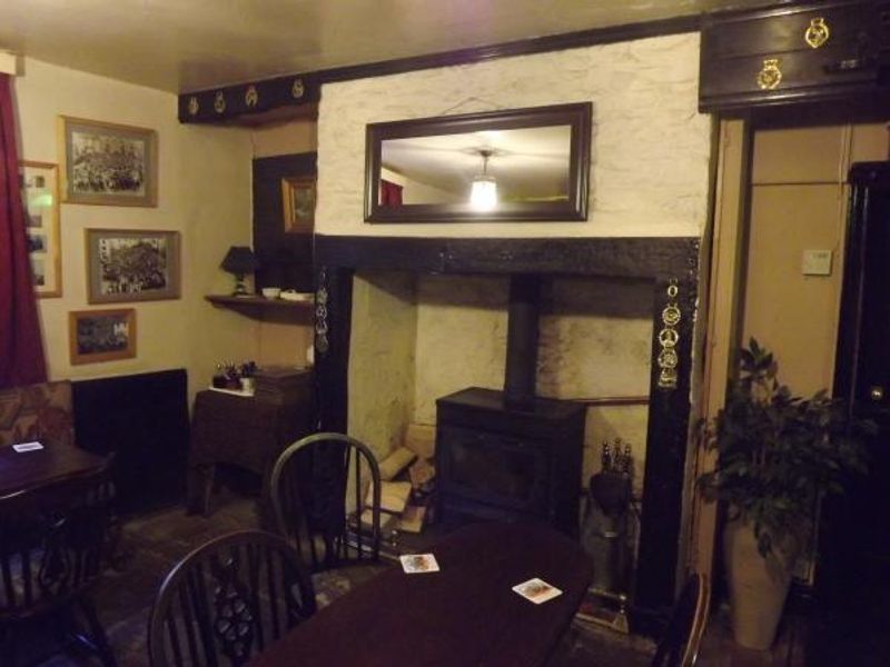 George & Dragon Garrigill fireplace. (Pub, Bar). Published on 15-04-2014