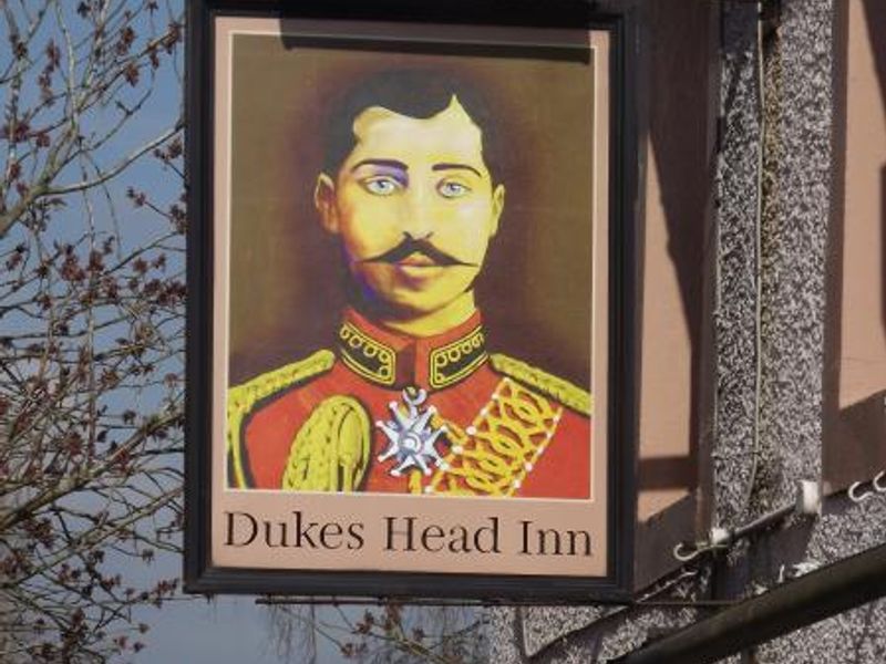 Dukes Head Armathwaite sign. (Pub, Sign). Published on 24-05-2014