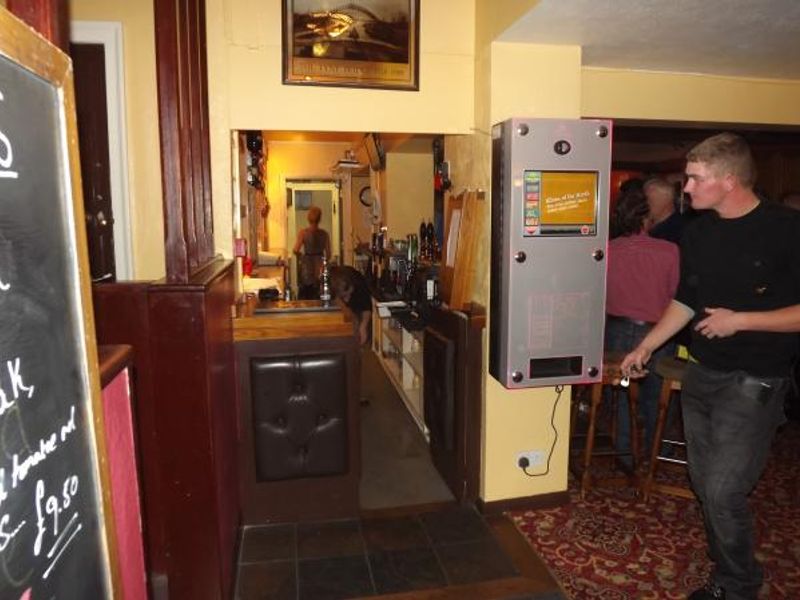 Greyhound Burgh-by-Sands bar. (Pub, Bar). Published on 15-04-2014
