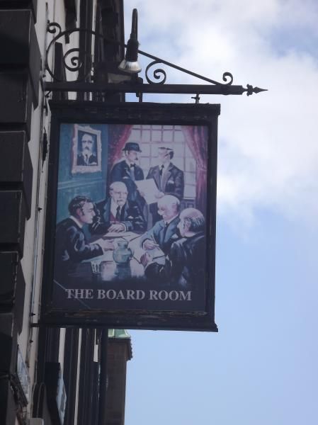 Boardroom Carlisle sign . (Pub, Sign). Published on 28-03-2014