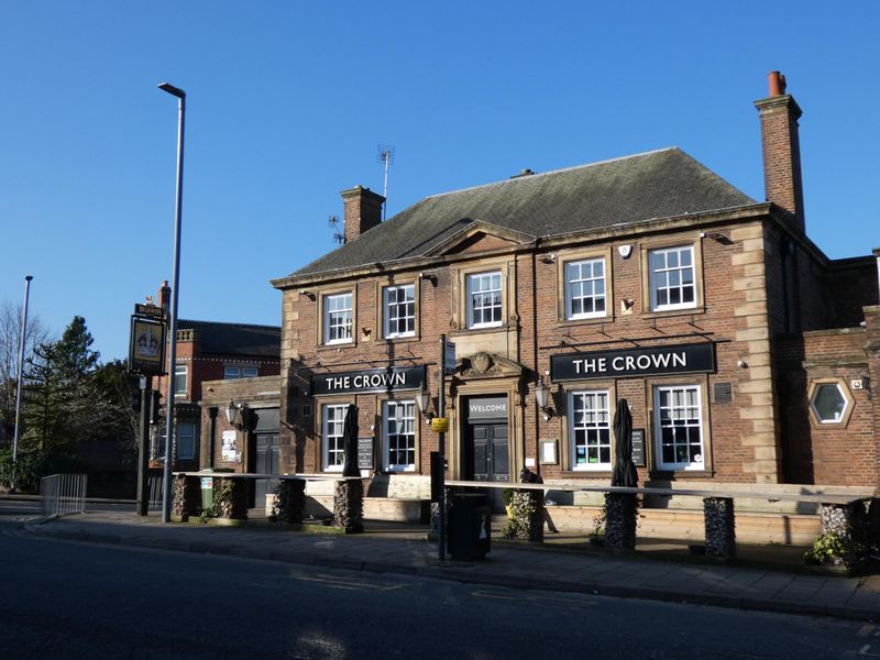 Crown Inn Stanwix (Mike Tuer March 2024). (Pub, External, Key). Published on 09-07-2024 