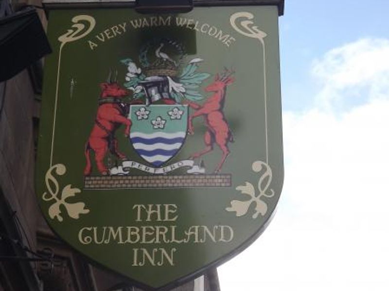 Cumberland Carlisle sign. (Pub, Sign). Published on 14-04-2014