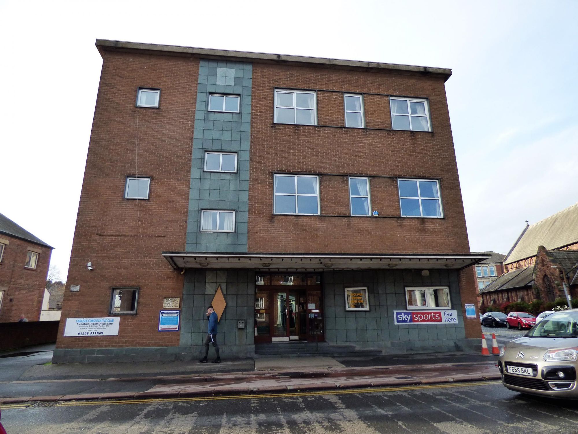 Conservative Club, Carlisle 2018. (External, Key). Published on 11-11-2018