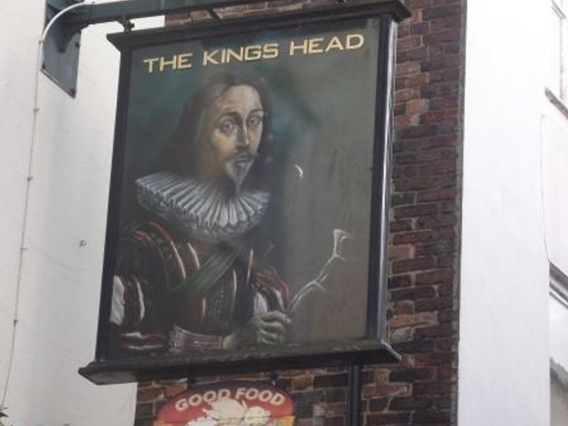 Kings Head Carlisle sign. (Pub, Sign). Published on 17-04-2014