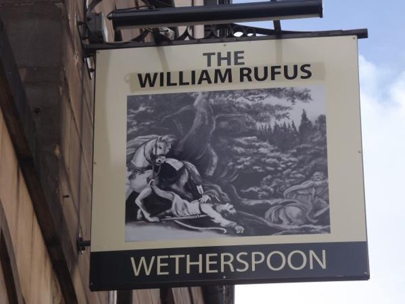William Rufus Lloyds bar sign. (Pub, Sign). Published on 23-05-2014