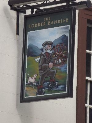 Border Rambler Carlise sign. (Pub, Sign). Published on 27-03-2014